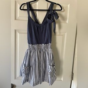 Hollister Skater Dress with bow and pockets